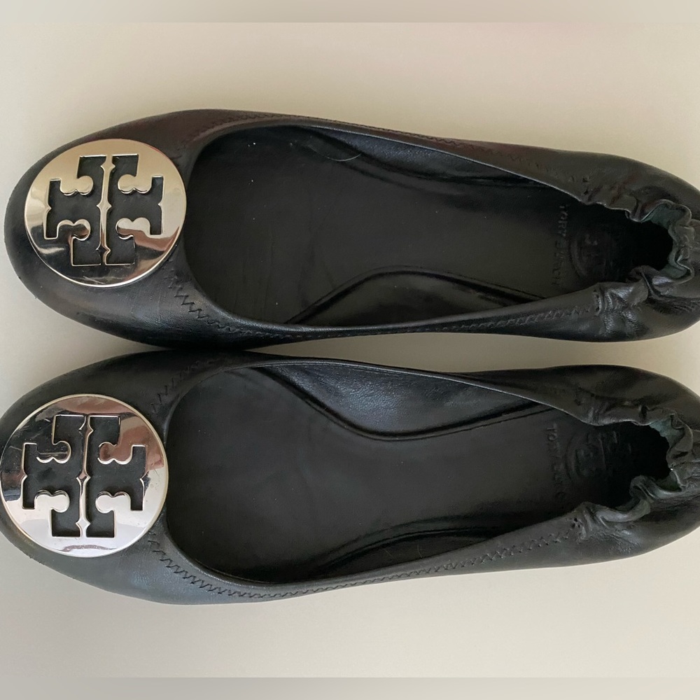 Tory Burch Reva Ballet Flats Size 10